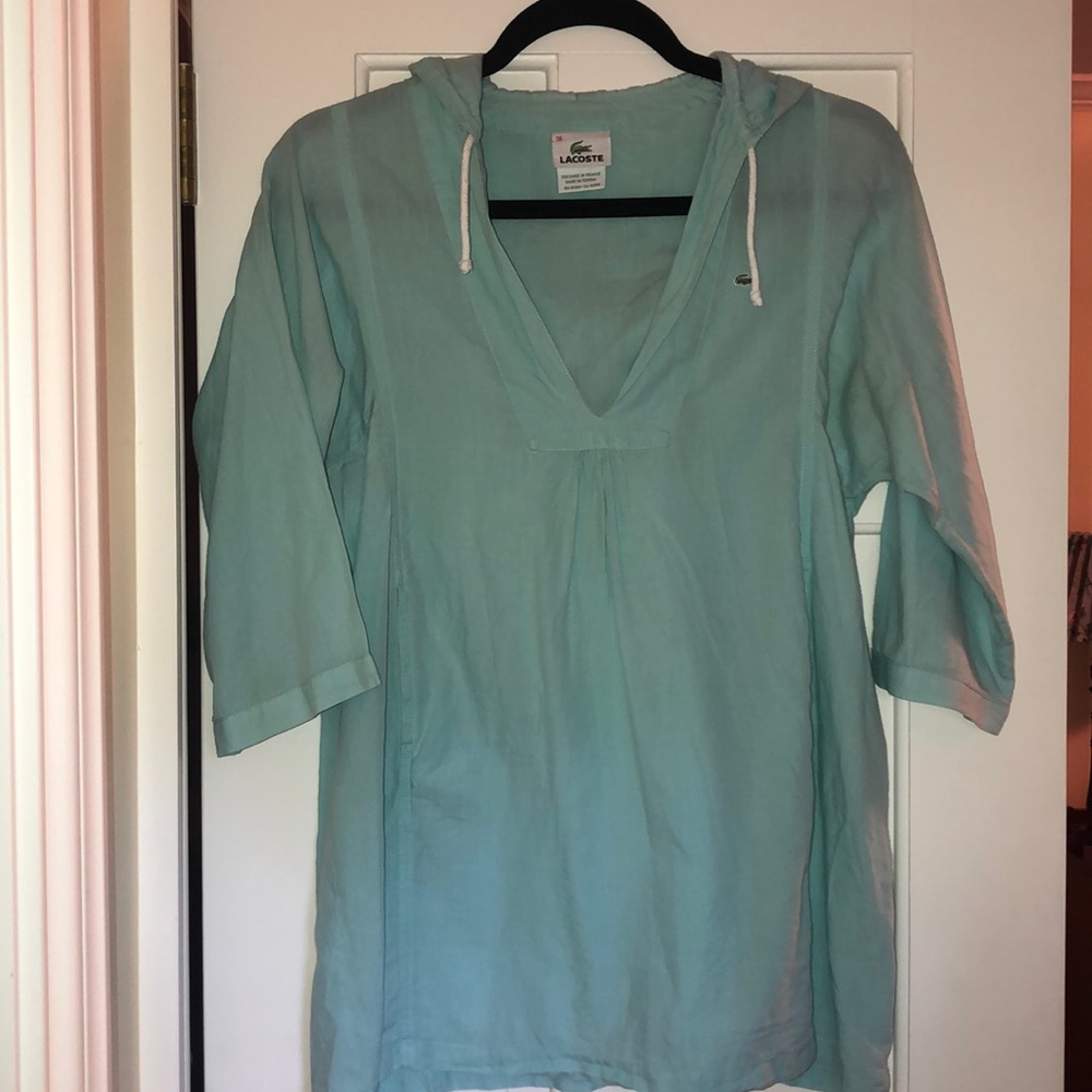 Blue Lacoste Top